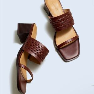 Madewell Brown Woven Sandals